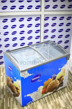 Homebase Showcase Freezer 256 Liters