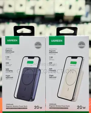Ugreen 10,000 Mah Magnetic Wireless Powerbank (20w)