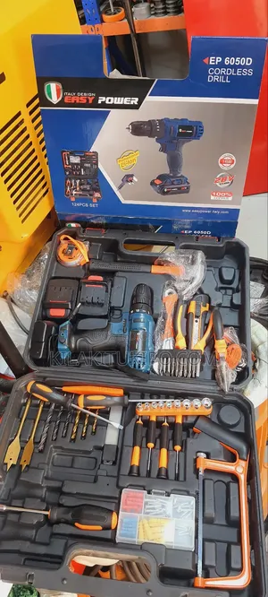 Ep 6050d Cordless Drill Full Set