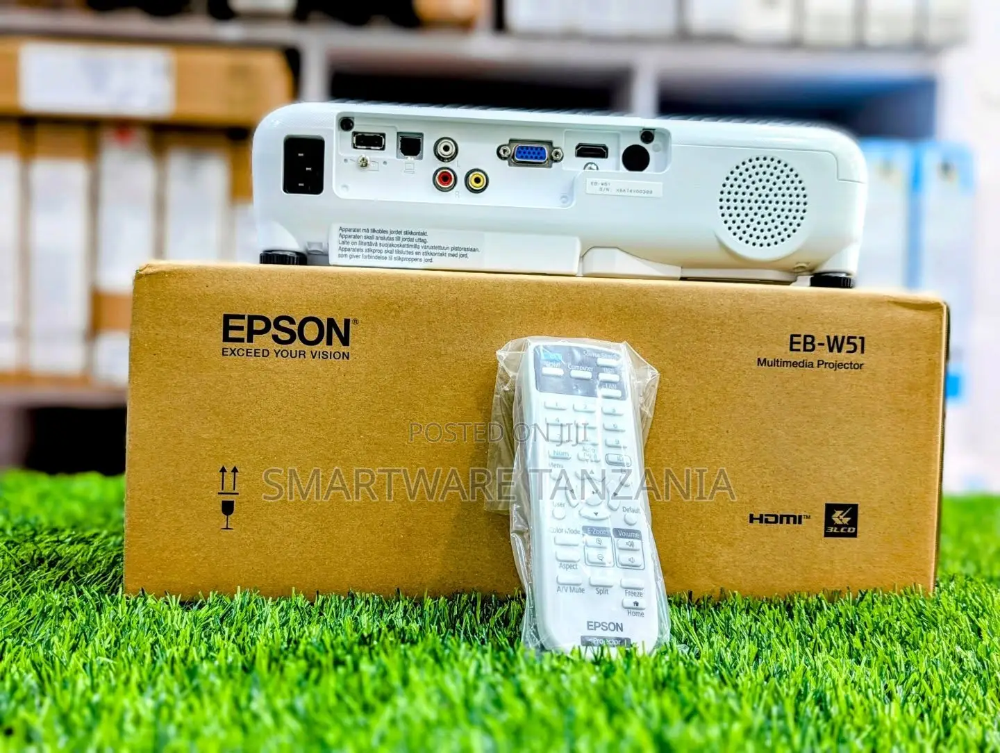 Epson Eb-W51 3lcd, 4000 Lumens, 320 Inch Display, Wxga Projector