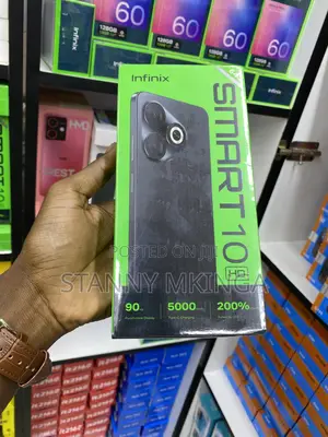 New Infinix Smart 10 HD 64 GB Black
