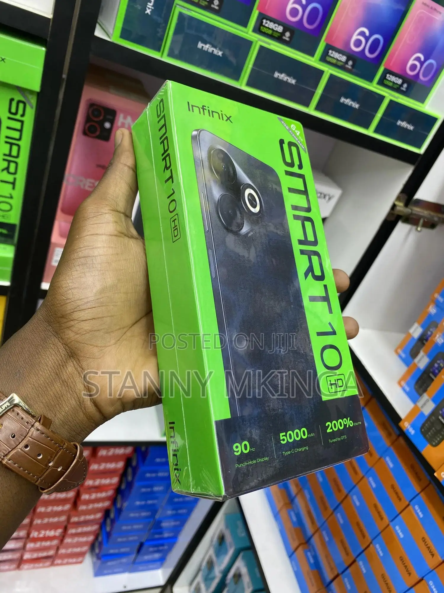 New Infinix Smart 10 HD 64 GB Black