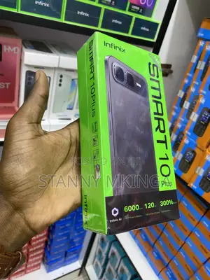 New Infinix Smart 10 Plus 128 GB Black