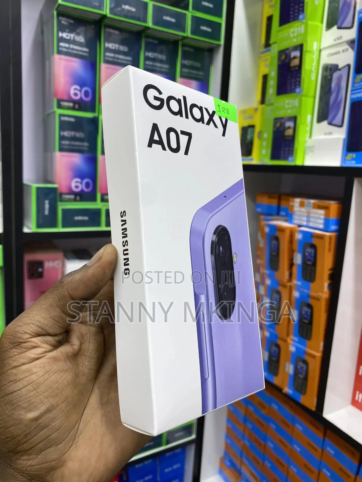 New Samsung Galaxy A07 4G 128 GB Green
