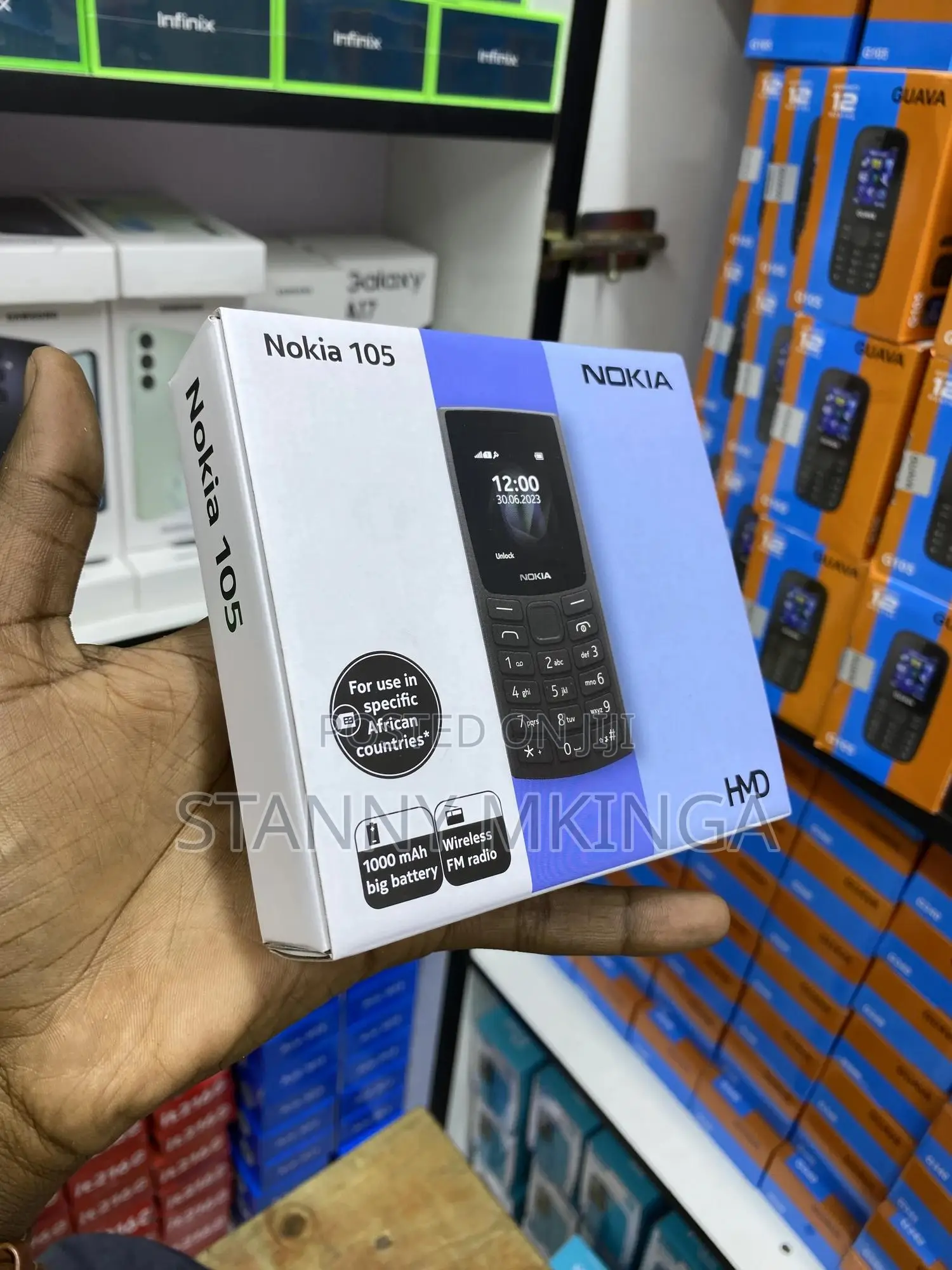New Nokia 105 Black