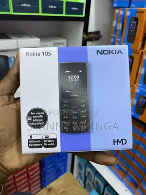 New Nokia 105 Black