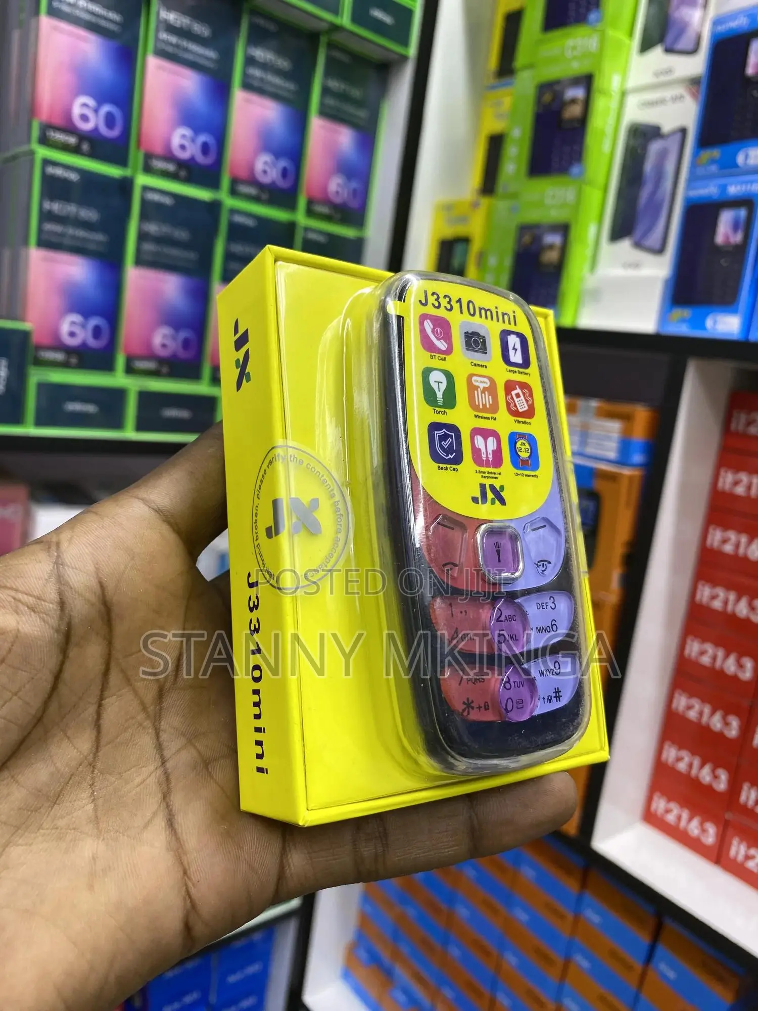 New JX J3320mini Black