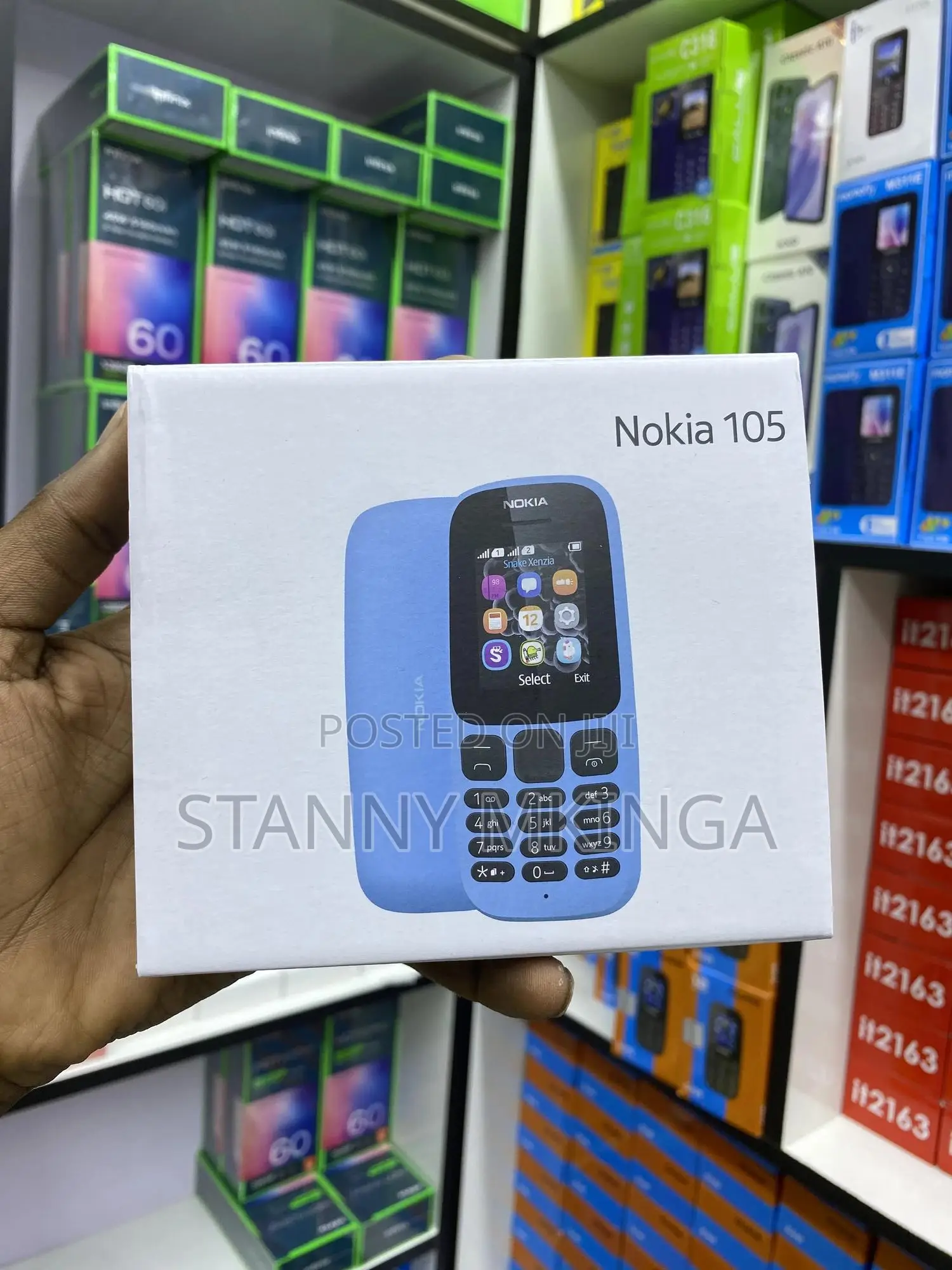 New Nokia 105 Blue