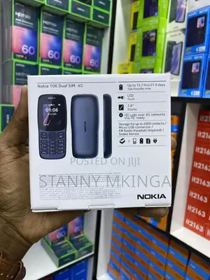 New Nokia 106 Black
