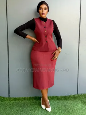 3pc Skirt Suit | Suti Za Kiume