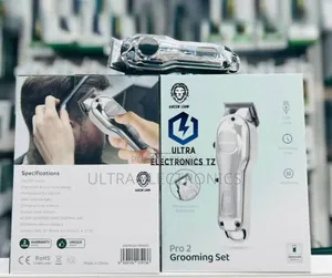 Professional Green Lion Hair Trimmer 3hrs Rechargeable 2000mah Battery