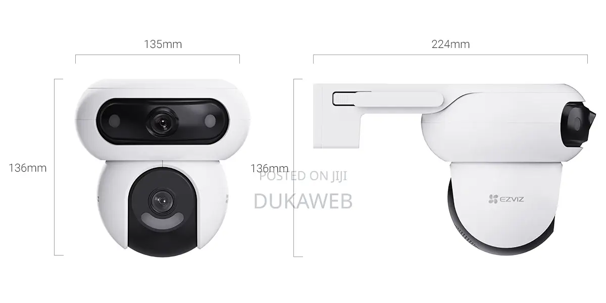 Ezviz H90 Security Camera With + Resolution and Ai Detection.