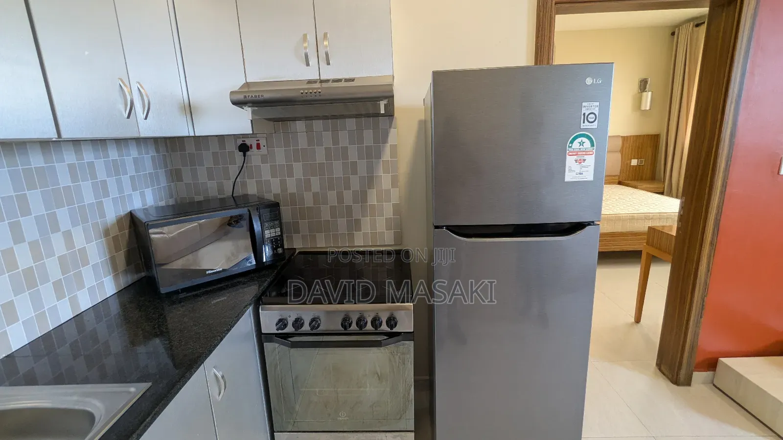 Furnished 1bdrm Apartment in Apts, Masaki for rent
