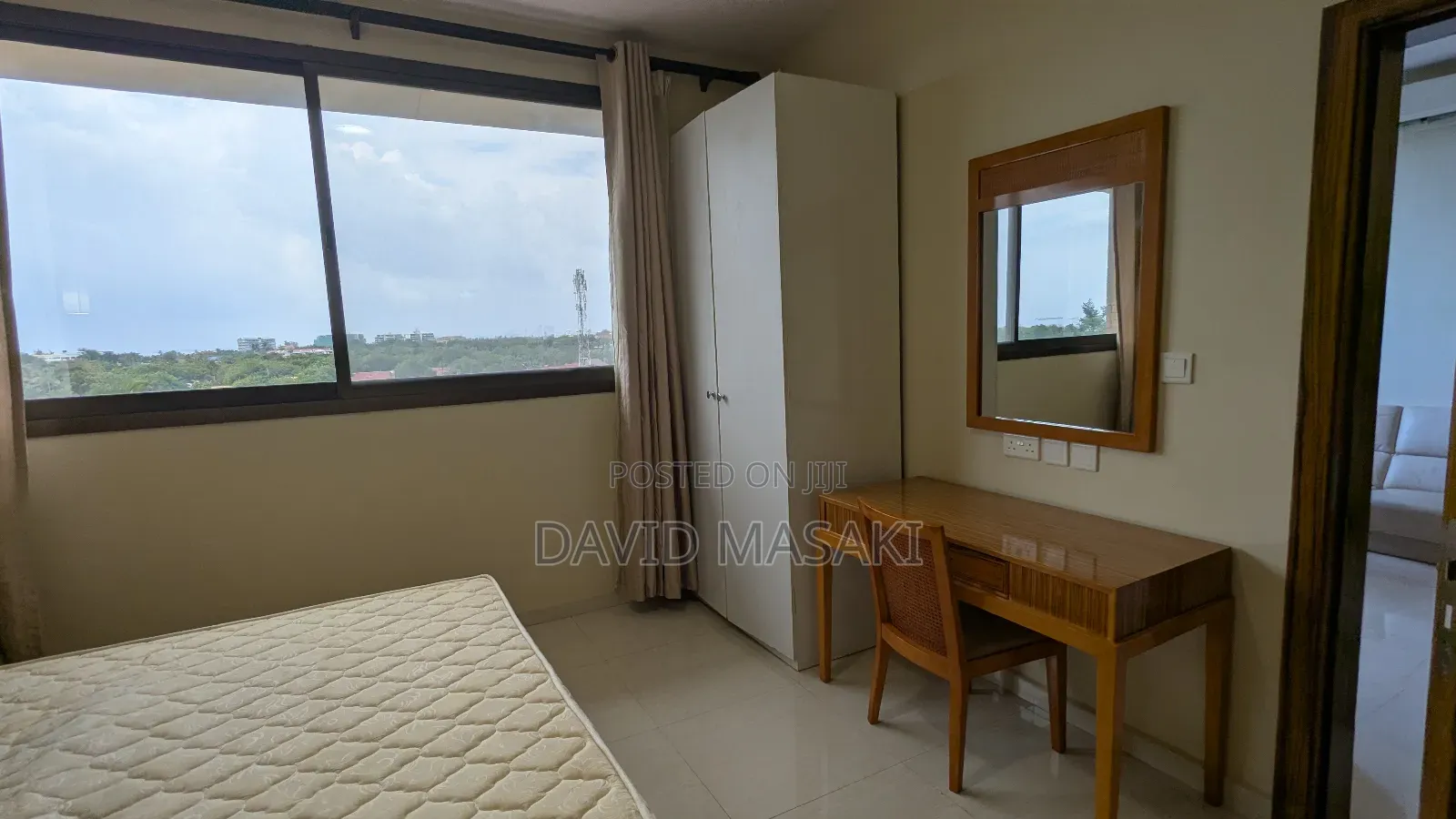 Furnished 1bdrm Apartment in Apts, Masaki for rent
