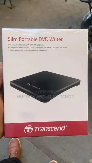 Transcend Slim Portable Dvd Writer