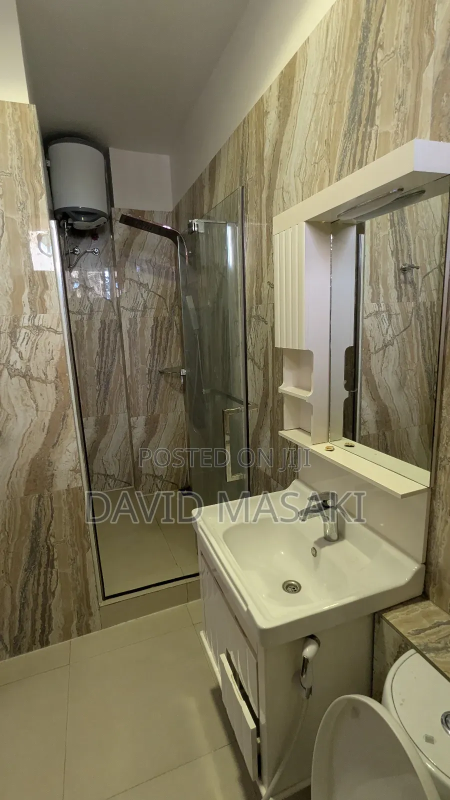 Furnished Studio Apartment in Apts, Masaki for rent