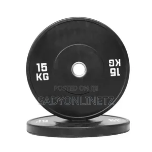 Olympic Rubber Bumper Weight Plate 15kg