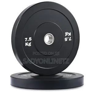 Olympic Rubber Bumper Weight Plate 7.5kg