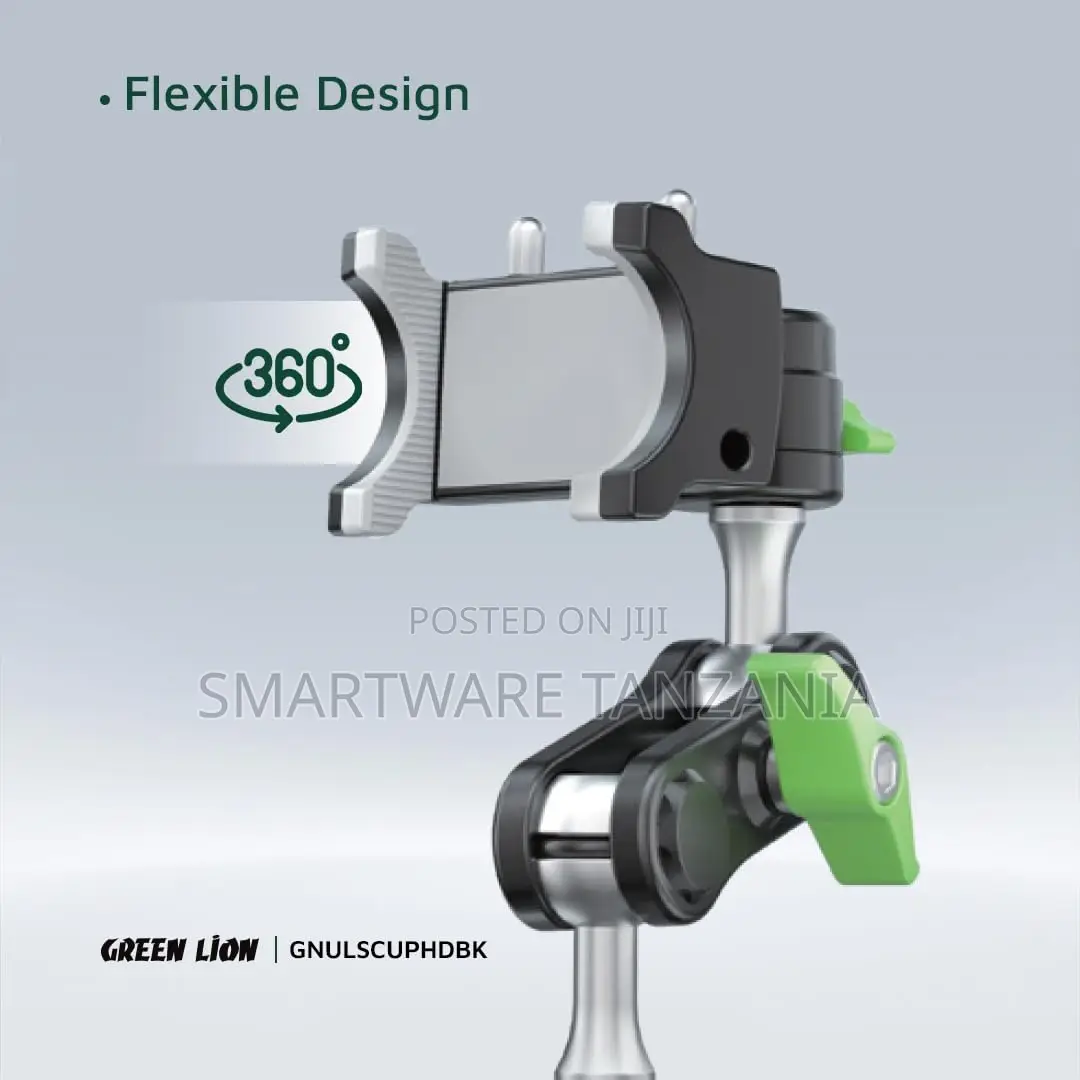 Green Lion Phone Holder With Suction Cup Mount 4.5-7.2", 360° Flexible