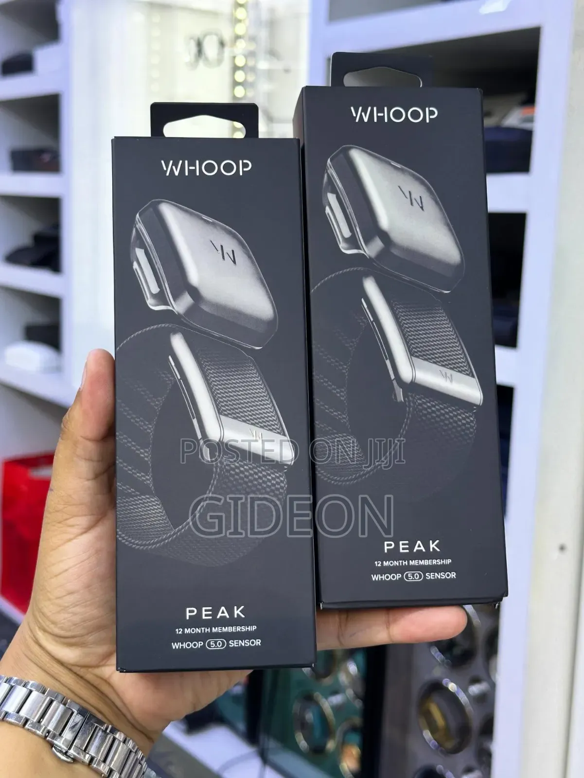 Whoop Peak 5.0 Sensor 
With 12 Months Membership