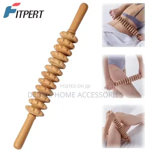 Wood Rolling Massage Stick