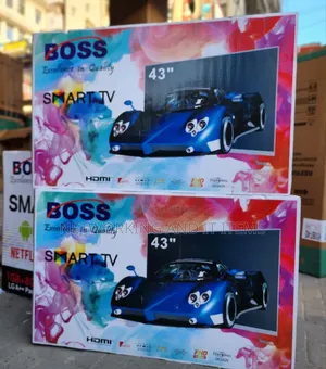 *Boss Tv* "43" Smart Frameless