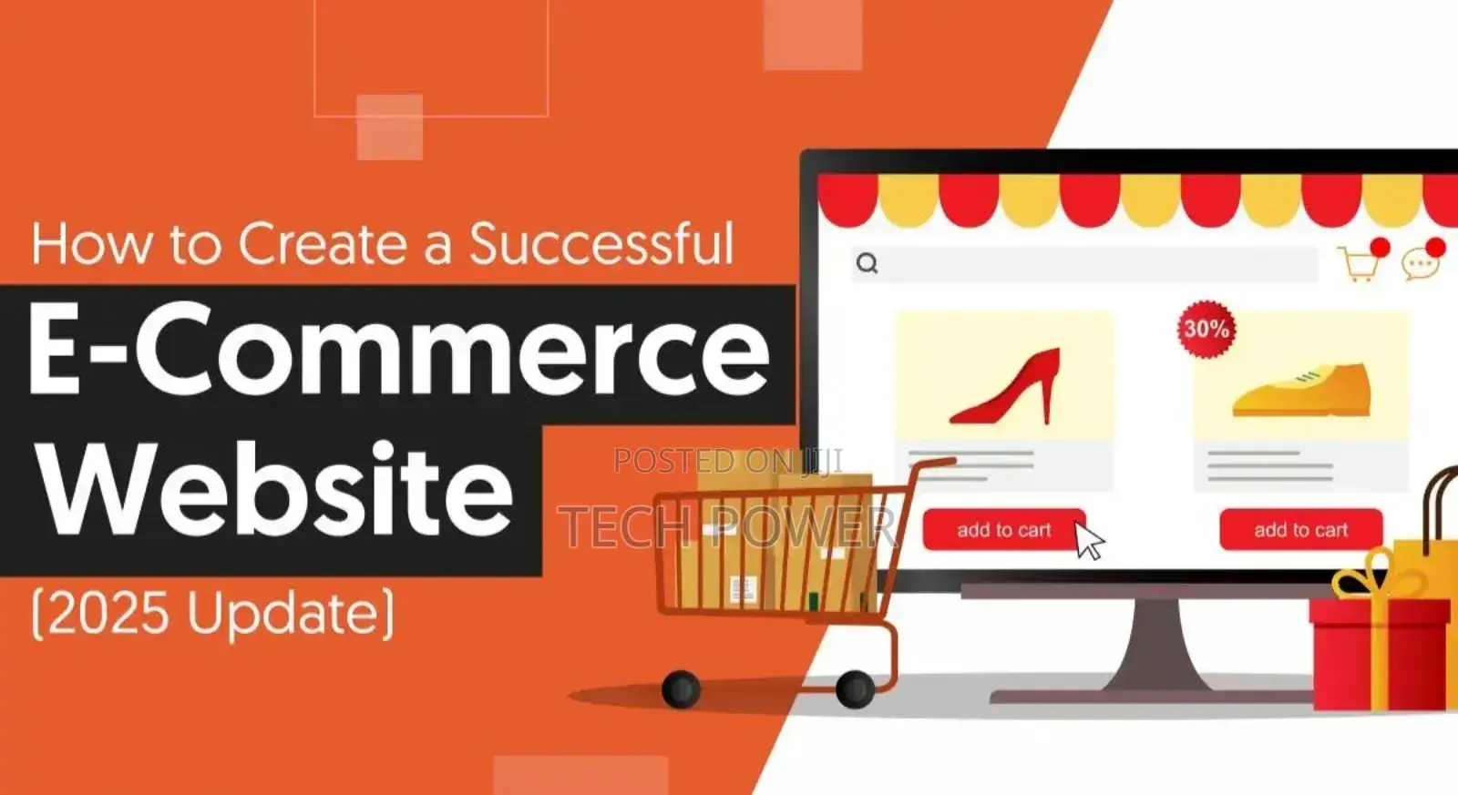E Commerce Website Design 100% Stable
