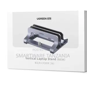 Ugreen Vertical Laptop Stand for Desk, Dual Slot Aluminum Holder
