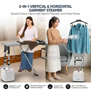 Nikai Garment Steamer With Ironing Board Ngs292ab