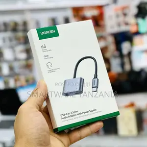 Ugreen Usb C to 3.5mm Headphone and Charger Adapter 2in1 Type C to Aux