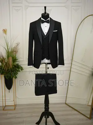 Mario Casas Black Men’S Suits