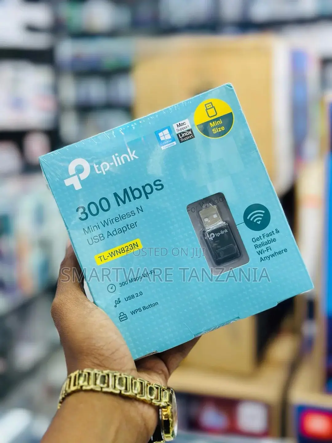 Tp-Link Wifi Dongle 300 MBPS Mini Wireless Network Usb Wi-Fi Adapter