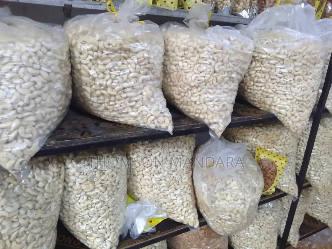 Unsalted Raw Cashew Nuts