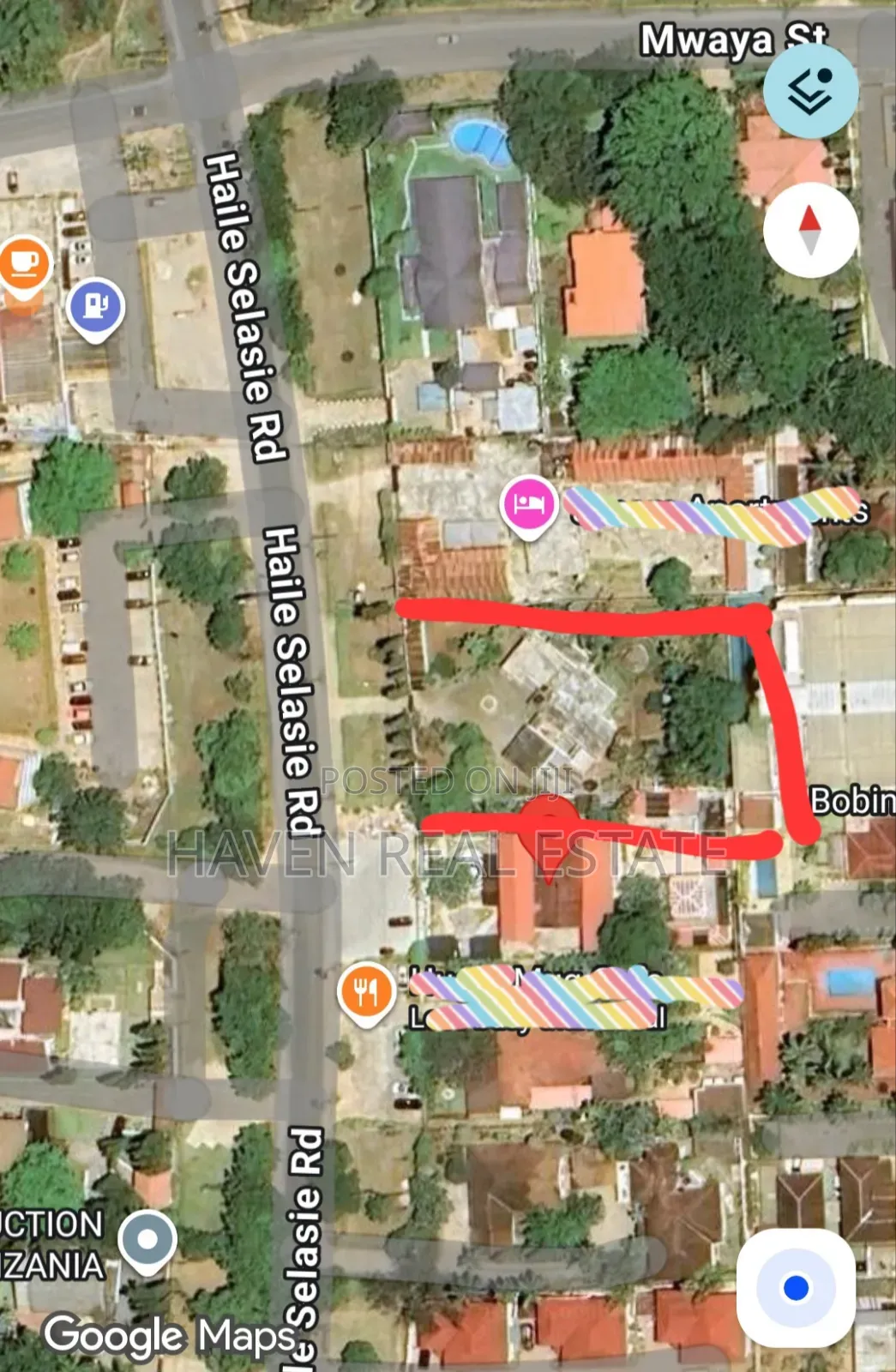 Plot for Sale at Masaki