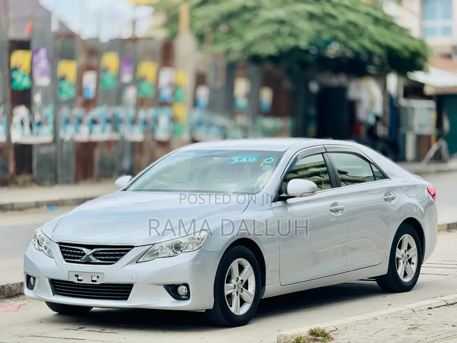 Toyota Mark X 2012 Silver