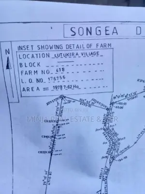 50,000 Acres Plot for Sale in the Songea