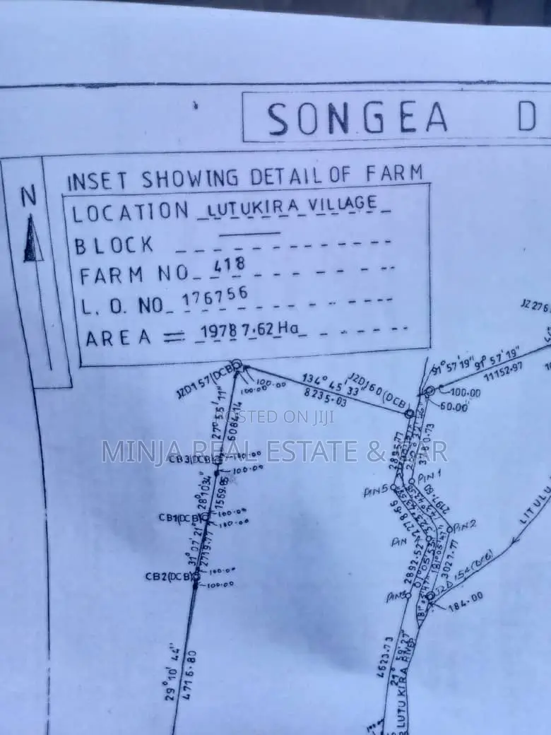 50,000 Acres Plot for Sale in the Songea