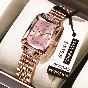 Poedagar Top Elegant Women Wristwatch Waterproof Date Ladies Watch