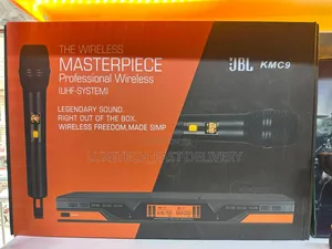 Jbl Kmc9 Dual Channel Microphone System Uhf (2 Wireless Mics)