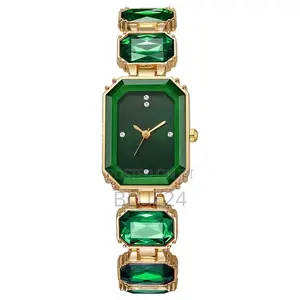 New Women’S Ceramic Watch, Compact and Versatile Square Quartz Watch