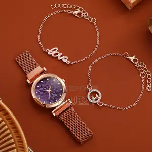 Simple and Elegant Ladies' Delicate and Luxurious Mesh Strap