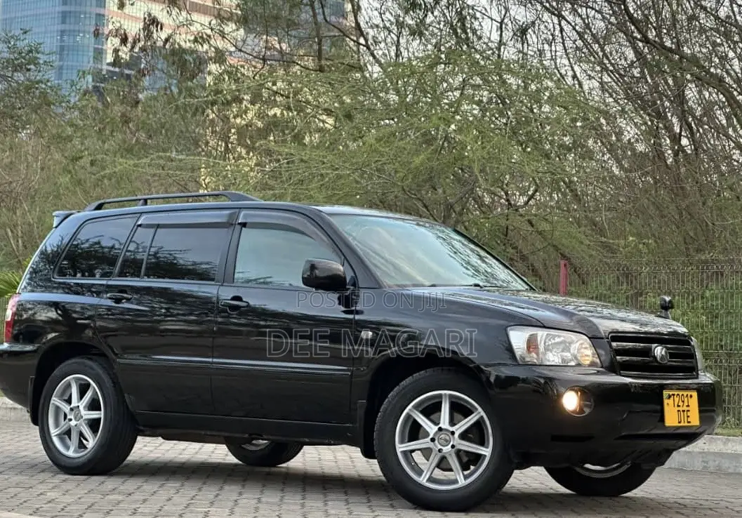 Toyota Kluger 2007 Black