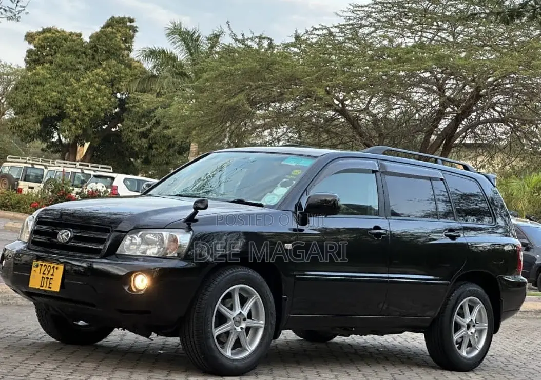 Toyota Kluger 2007 Black