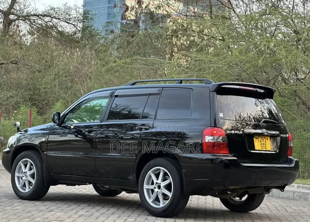 Toyota Kluger 2007 Black