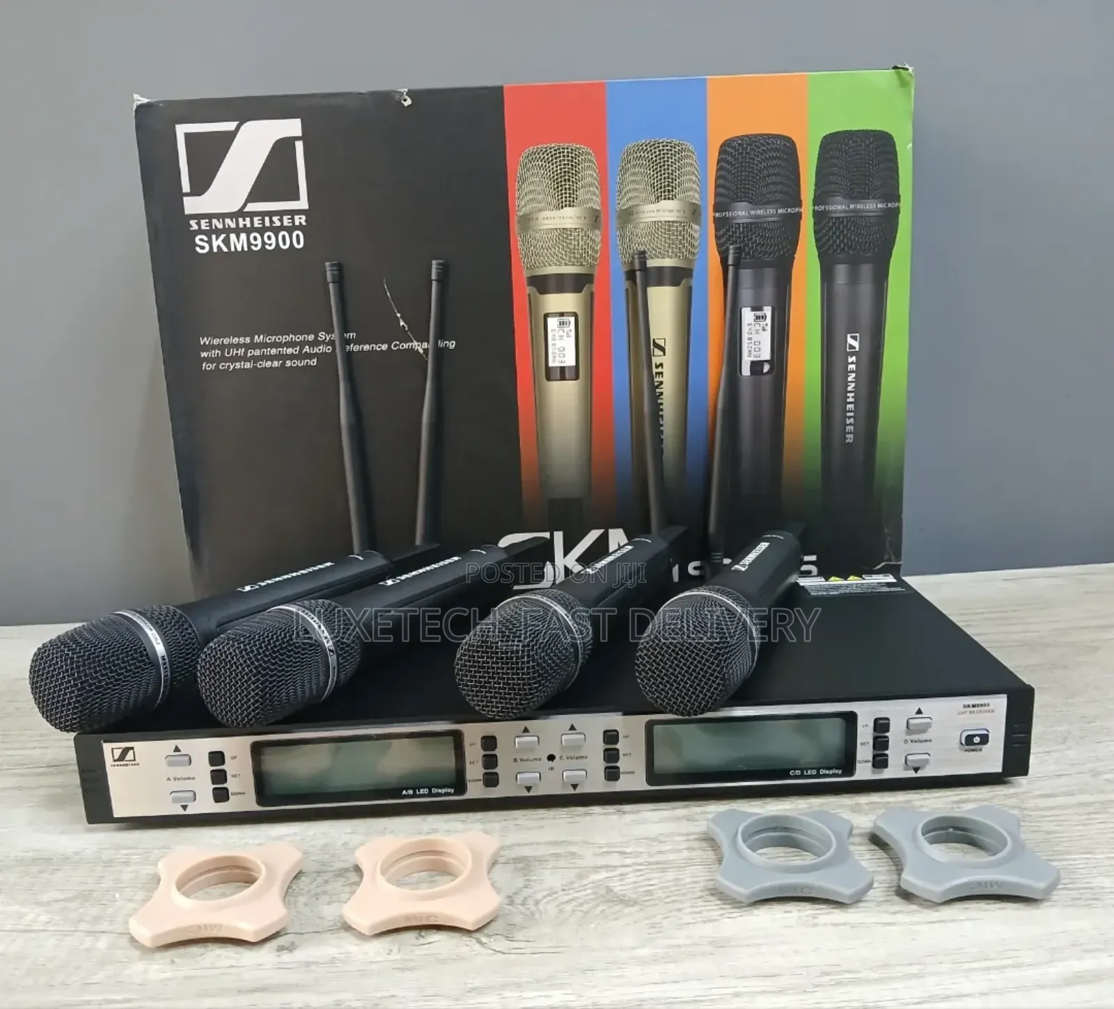 Sennheiser Skm9900 Wireless Microphone System (4 Wireless Mics)
