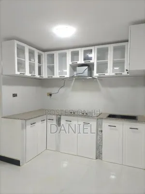 Kitchen Cabinets Installation White Color