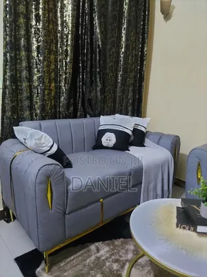 Sofa Set Ya 2:2:1 Rangi Ya Grey Valvet Grade One