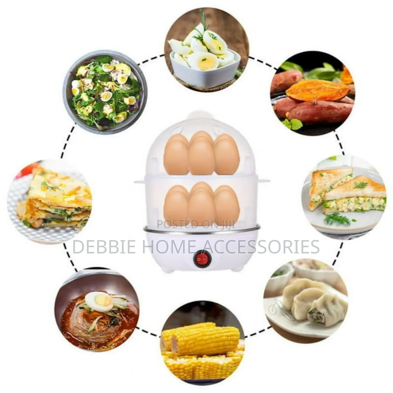 Electric Egg Cooker With Automatic Shut Off(14eggs Capacity)