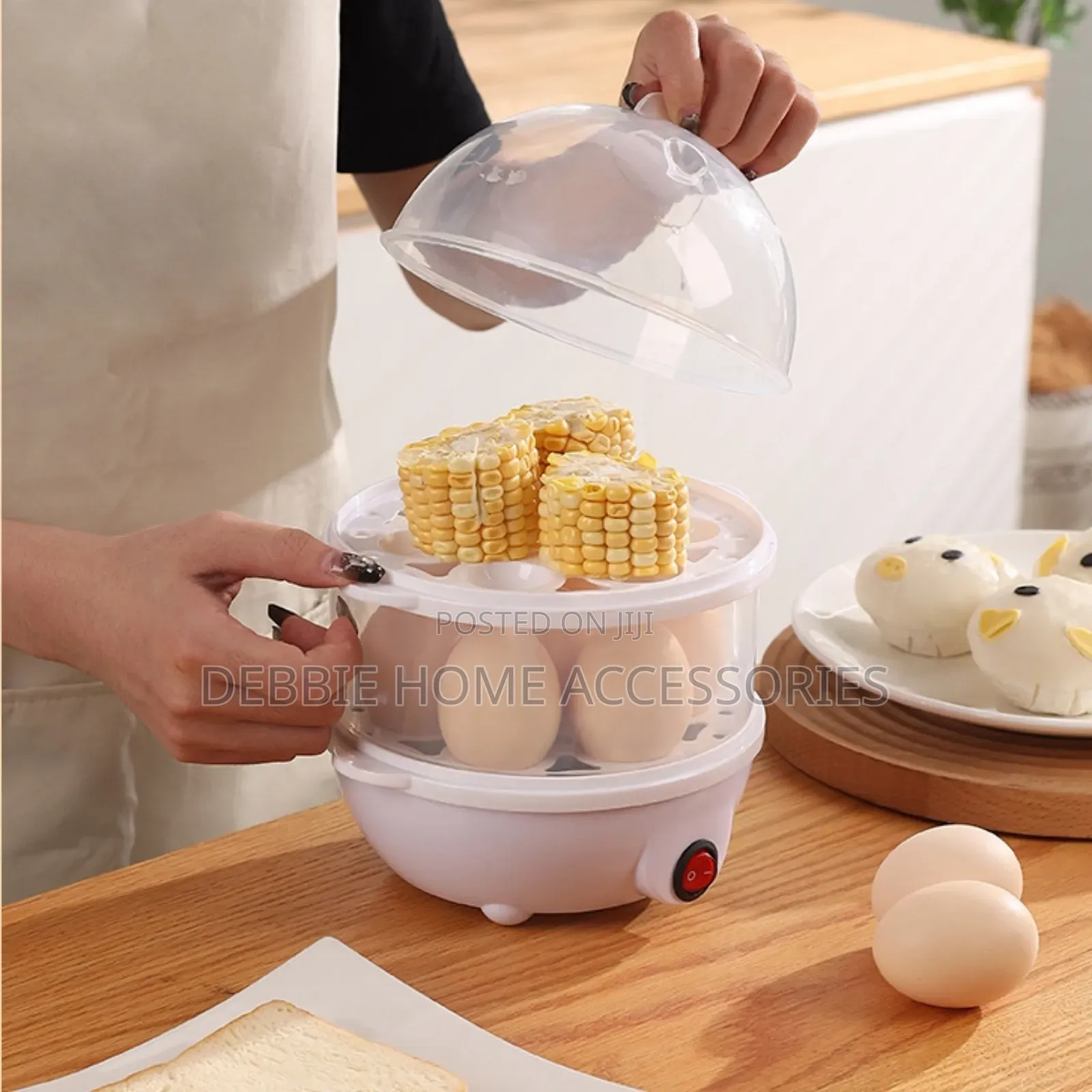 Electric Egg Cooker With Automatic Shut Off(14eggs Capacity)