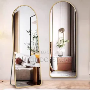 Length Body Mirror, Wall Mirror With Stand Aluminu